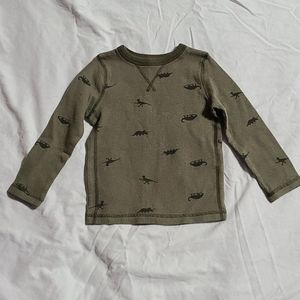 Joe Fresh Dino Waffle Shirt, 3T